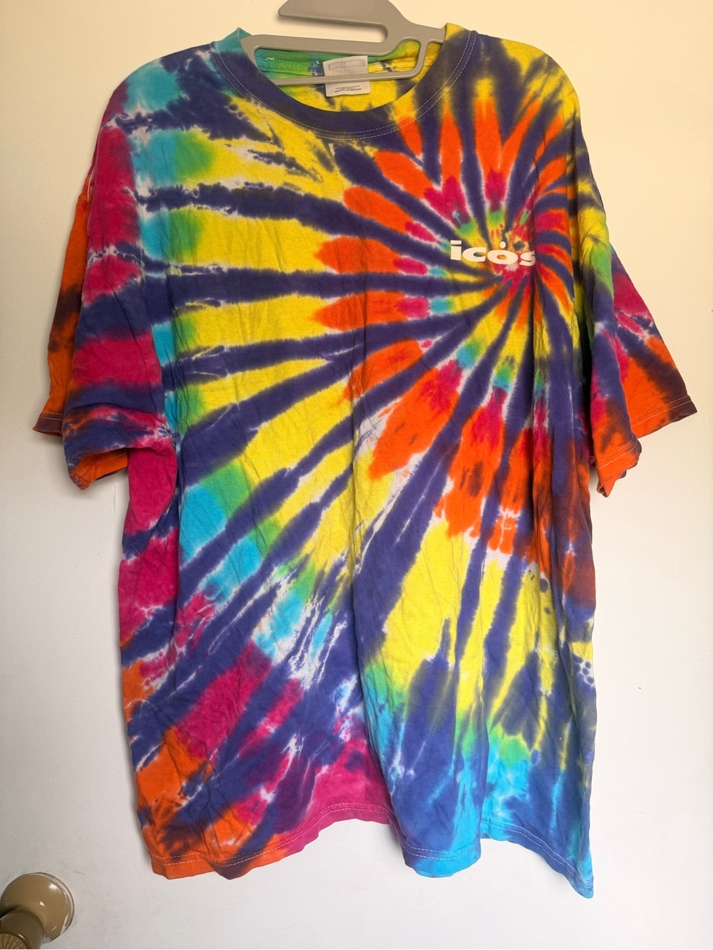 Hanes Tie-Dye Short Sleeve Tee - Yellow, Purple, Orange, Blue, Pink, Green